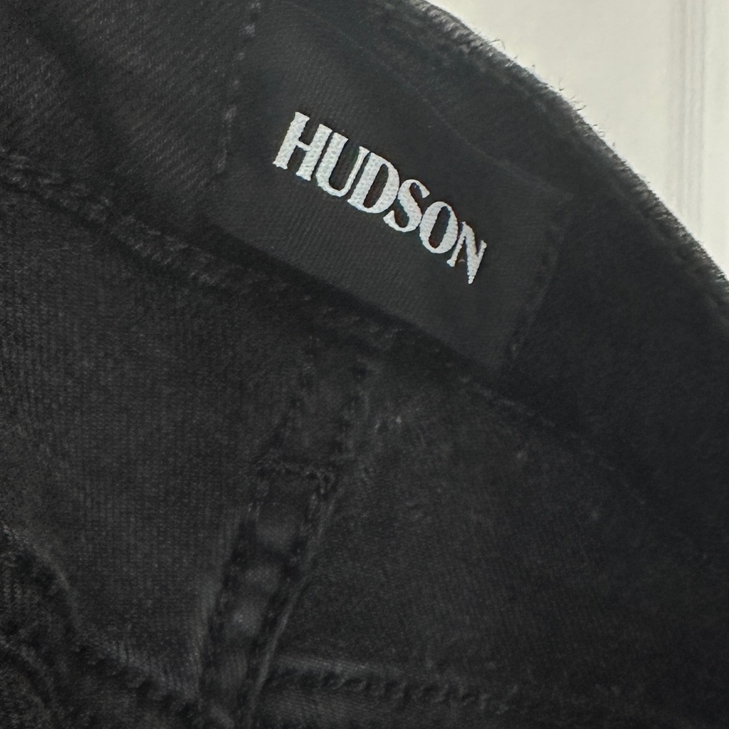 Hudson Noa High Rise Straight Crop Jeans In Stellar Black Women’s Size 29 Nwt — image 6 of 8
